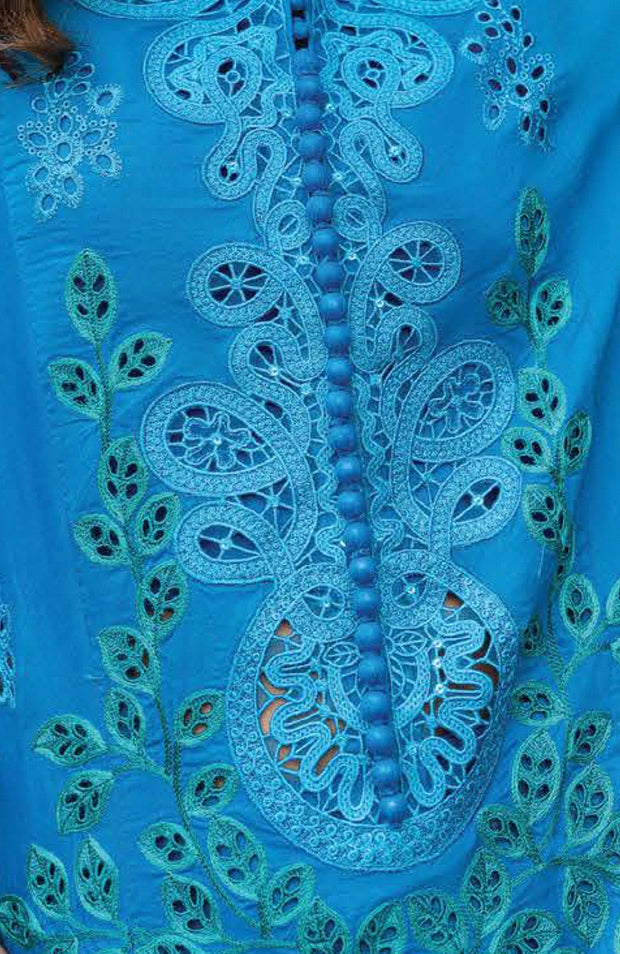 Mariab - Maria B Voyage a'Luxe x Morocco Luxury Lawn'25 Embroidered Suits Unstitched 3 Piece - Summer Collection - aubranz.com