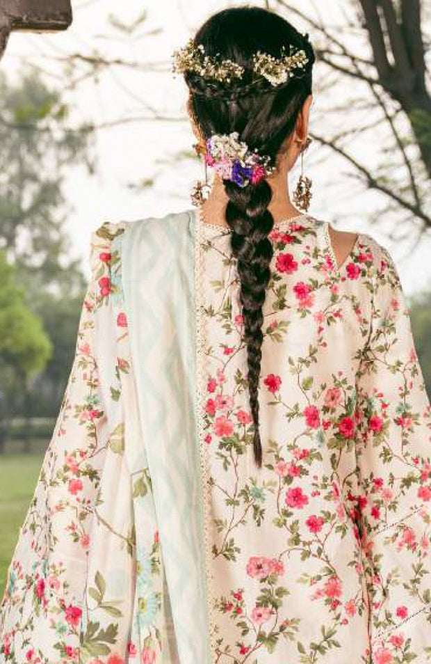 Elaf - Elaf Prints'25 Printed Lawn Suits Unstitched 3 Piece - Summer Collection - aubranz.com