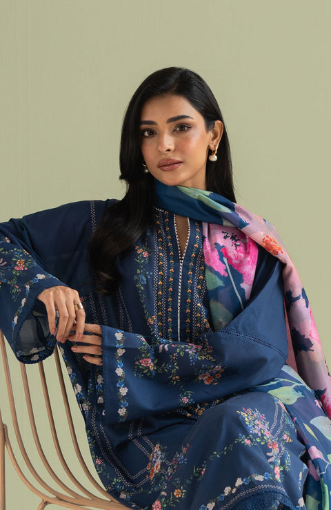 Zara_Shahjahan - Coco Prints'25 by Zara Shahjahan Printed Lawn Suit Unstitched 3 Piece - Summer Collection - aubranz.com