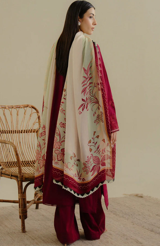 Zara_Shahjahan - Coco Lawn Drop Two'25 By Zara Shahjahan Embroidered Lawn Suits Unstitched 3 Piece - Summer Collection - aubranz.com