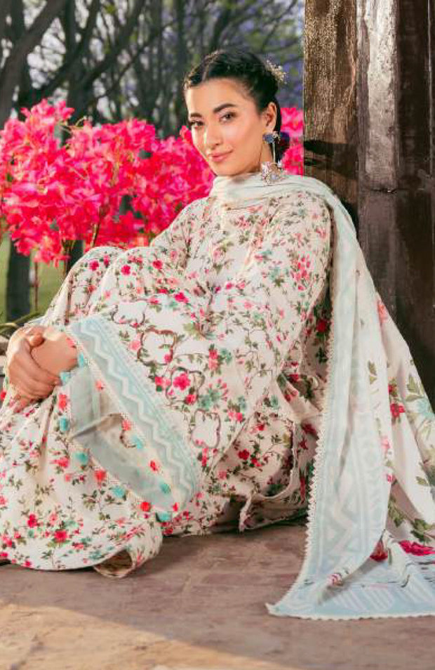 Elaf - Elaf Prints'25 Printed Lawn Suits Unstitched 3 Piece - Summer Collection - aubranz.com