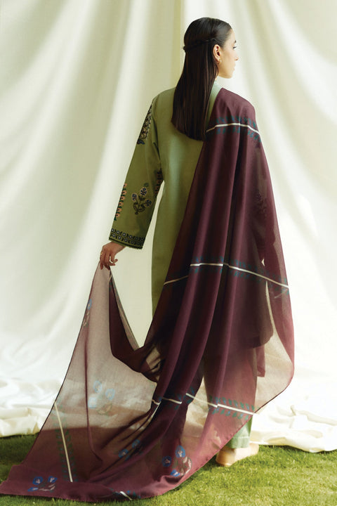 Zara_Shahjahan - COCO WINTER COLLECTION'24 BY ZARA SHAHJAHAN 3 PIECE UNSTITCHED WINTER COLLECTION - aubranz.com
