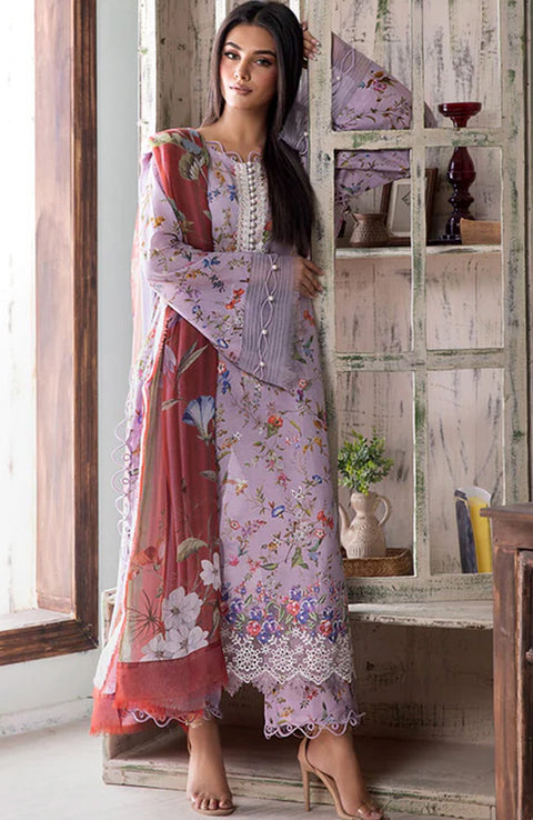 Sobia_Nazir - Sobia Nazir Vital'25 Vol 2 Embroidered Lawn Suits Unstitched 3 Piece - Summer Collection - aubranz.com