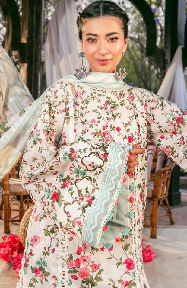Elaf - Elaf Prints'25 Printed Lawn Suits Unstitched 3 Piece - Summer Collection - aubranz.com