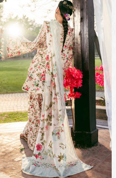 Elaf - Elaf Prints'25 Printed Lawn Suits Unstitched 3 Piece - Summer Collection - aubranz.com
