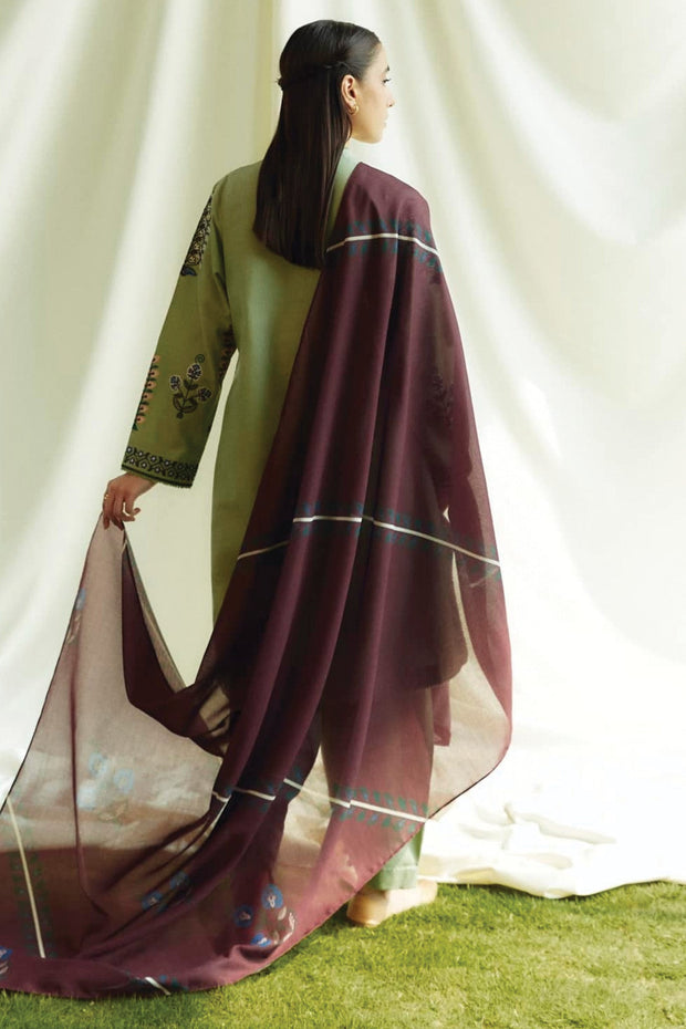Zara_Shahjahan - COCO WINTER COLLECTION'24 BY ZARA SHAHJAHAN 3 PIECE UNSTITCHED WINTER COLLECTION - aubranz.com