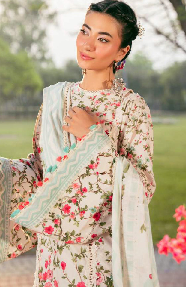 Elaf - Elaf Prints'25 Printed Lawn Suits Unstitched 3 Piece - Summer Collection - aubranz.com