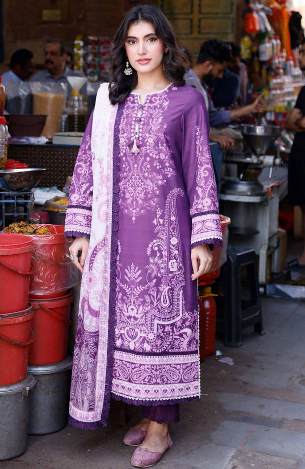 Asim Jofa – Arabic Lawn Collection ’24 Unstitched Three Piece Suit sku#43