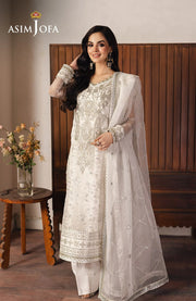 HEERIYE by Asim Jofa – Embroidered Net Suit (Unstitched 3-Piece) Festive Collection 2025