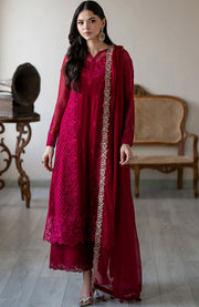 Azure - Azure Ensembles Festive Lawn'25 Embroidered Suits Unstitched 3 Piece - Summer Collection - aubranz.com