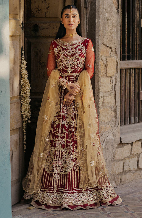 Roheenaz - Pehli Si Mohabbat Wedding'24 by Roheenaz - Unstitched 3 Piece Formal Collection - aubranz.com
