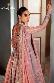 SKU#AJ42- BEKHUDI BY ASIM JOFA EMBROIDERED SUIT UNSTITCHED 3 PIECE