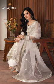 Asimjofa - Heeriye By Asim Jofa Collection'25 Embroidered Net Suit Unstitched 3 Piece - Festive Collection - aubranz.com