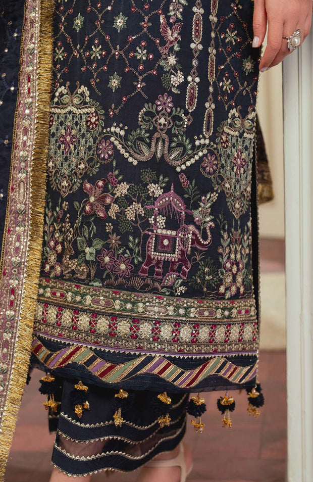Baroque - Chantelle By Baroque Embroidered Suits Unstitched 3 Piece - Formal Collection - aubranz.com