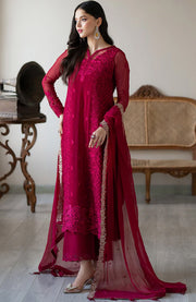 Azure - Azure Ensembles Festive Lawn'25 Embroidered Suits Unstitched 3 Piece - Summer Collection - aubranz.com