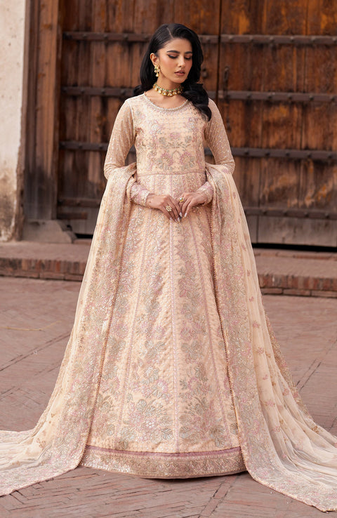 Zarif - SHEHNAI BY ZARIF EMBROIDERED NET SUITS UNSTITCHED 3 PIECE - FORMAL COLLECTION - aubranz.com