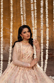Zarif - SHEHNAI BY ZARIF EMBROIDERED NET SUITS UNSTITCHED 3 PIECE - FORMAL COLLECTION - aubranz.com