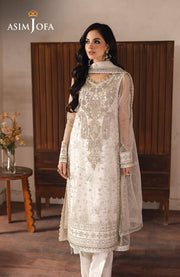 Asimjofa - Heeriye By Asim Jofa Collection'25 Embroidered Net Suit Unstitched 3 Piece - Festive Collection - aubranz.com