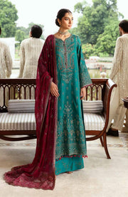 Flossie - Mehak Formals'24 By Flossia Unstitched 3 Piece Wedding formal Collection - aubranz.com
