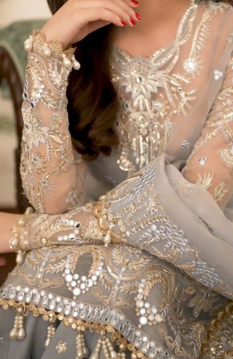 Afrozeh - Dastangoi'24 By Afrozeh Embroidered Unstitched Formals Collection - aubranz.com