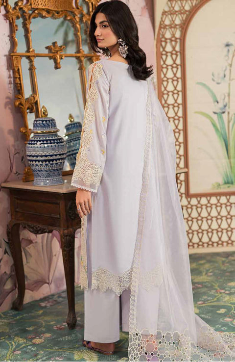 Emaanadeel - Ayera Luxury By Emaan Adeel Lawn Suit Unstitched 3 Piece EAAYR24L 10 Summer Collection - aubranz.com