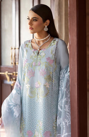 Sairashakira - Bloom Lawn'25 By Saira Shakira Embroidered Suits Unstitched 3 Piece - Summer Collection - aubranz.com