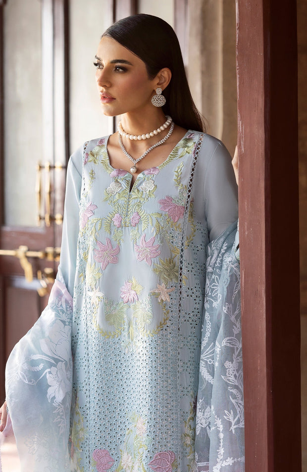 Sairashakira - Bloom Lawn'25 By Saira Shakira Embroidered Suits Unstitched 3 Piece - Summer Collection - aubranz.com