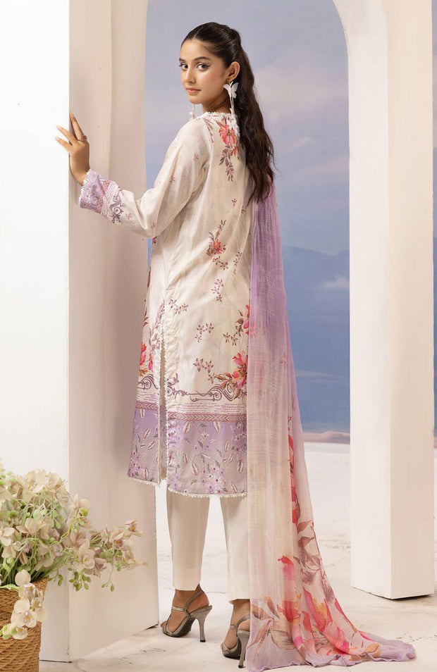 Nur - RANG NAGAR Embroidered & Printed Lawn Collection By Nur - aubranz.com