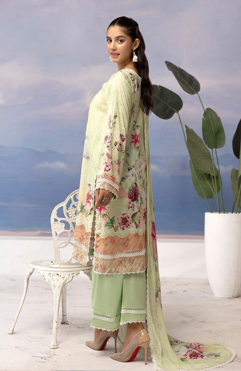Nur - RANG NAGAR Embroidered & Printed Lawn Collection By Nur - aubranz.com