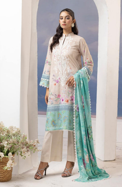 Nur - RANG NAGAR Embroidered & Printed Lawn Collection By Nur - aubranz.com