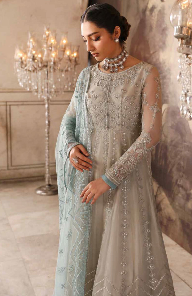 Flossie - Mehak Formals'24 By Flossia Unstitched 3 Piece Wedding formal Collection - aubranz.com