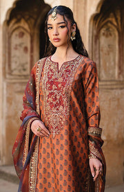 Xenia - Rumi Luxe'25 By Xenia Embroidered Chiffon Suit Unstitched 3 piece - Formal Collection - aubranz.com