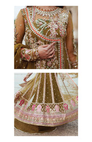 Qalamkar - Qalamkar shadmani raw silk'24 embroidered suits unstitched 3 piece - festive collection - aubranz.com