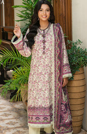 Asimjofa - Asim Jofa Lawn'25 Printed Suits Unstitched 3 Piece - Summer Collection - aubranz.com