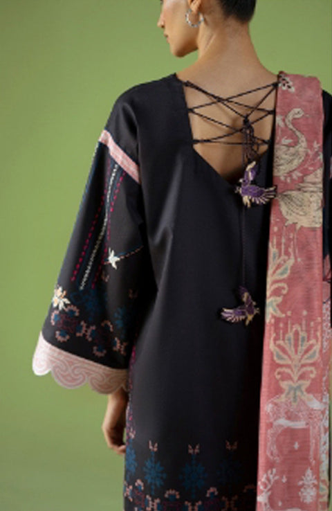 Saira_Rizwan - Joolie Prints Collecetion'25 By Saira Rizwan Printed Lawn Suit Unstitched 3 Piece - Summer Collection - aubranz.com