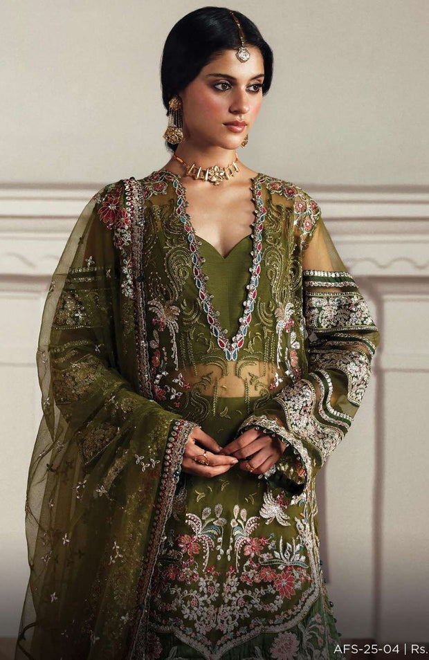 Afrozeh - SHEHNAI Formal Collection'25 by AFROZEH RAW SilK Embroidered Suits Unstitched 3 Piece - Formal  Collection - aubranz.com