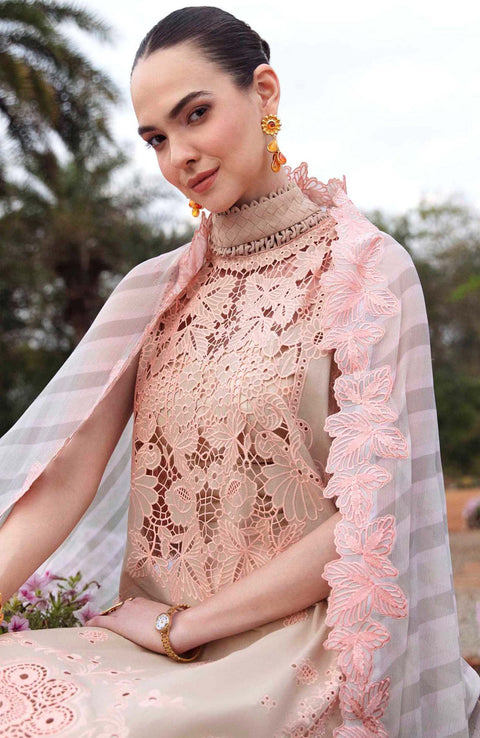 Sable Vogue - Luxury By Sable Vogue Lawn Suit'24 Unstitched 3 Piece Summer Collection - aubranz.com