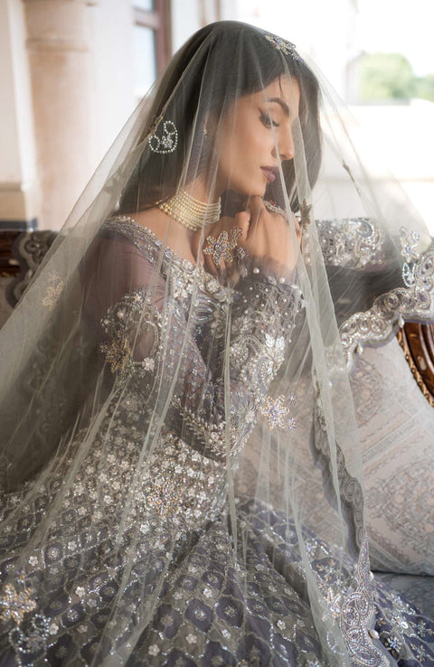 Elaf - Celebrations by Elaf Embroidered Organza Suit Unstitched 4 Piece - Formal Collection - aubranz.com