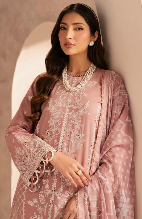 Zarif - Zarif Lawn'25 Embroidered Suits Unstitched 3 Piece - Summer Collection - aubranz.com