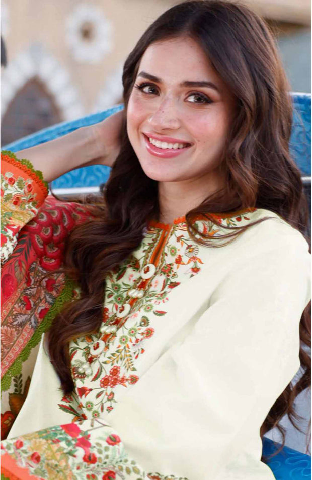 Sheherzaadi e Bahar Asim Jofa Arabic Lawn Collection 2024SKU#54