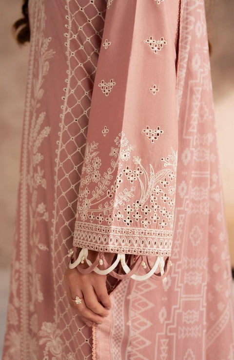 Zarif - Zarif Lawn'25 Embroidered Suits Unstitched 3 Piece - Summer Collection - aubranz.com