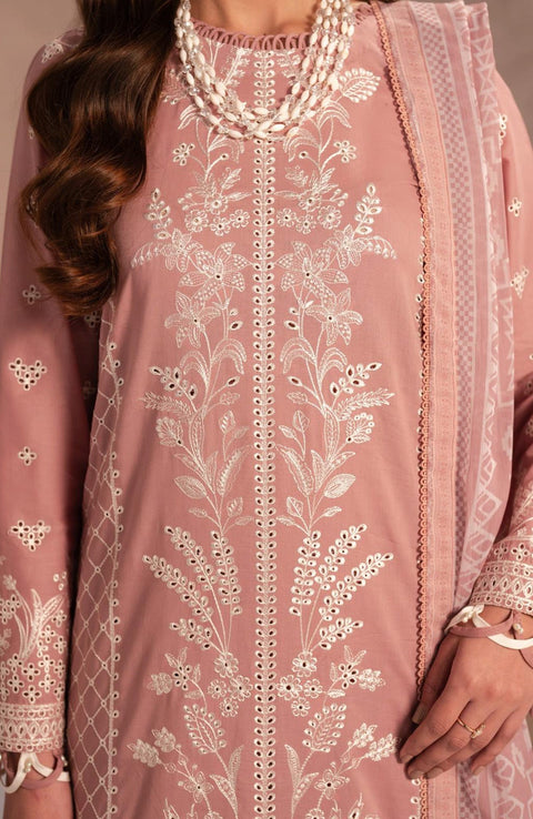 Zarif - Zarif Lawn'25 Embroidered Suits Unstitched 3 Piece - Summer Collection - aubranz.com