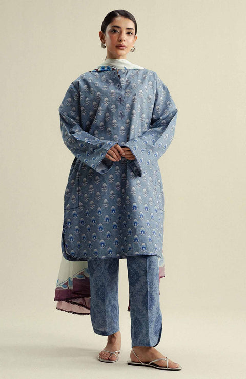 Zara_Shahjahan - Coco Prints'25 Vol-4 by Zara Shahjahan Printed Lawn Suits Unstitched 3 Piece - Summer Collection - aubranz.com