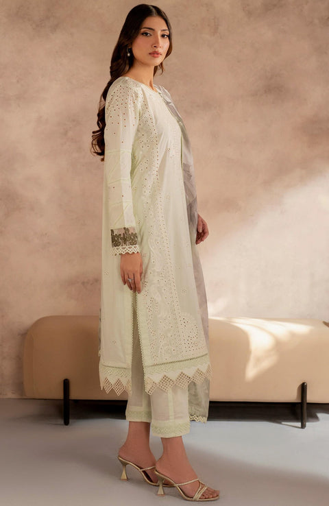 Zarif - Zarif Lawn'25 Embroidered Suits Unstitched 3 Piece - Summer Collection - aubranz.com