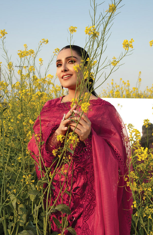 Rangrasiya - EID PREMIUM BY RANG RASIYA EMBROIDERED LAWN SUIT UNSTITCHED 3 PIECE LAWN COLLECTION - aubranz.com