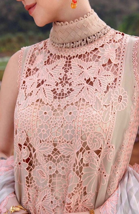 Sable Vogue - Luxury By Sable Vogue Lawn Suit'24 Unstitched 3 Piece Summer Collection - aubranz.com