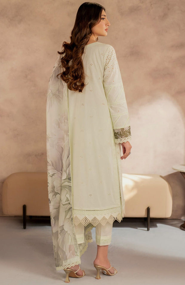 Zarif - Zarif Lawn'25 Embroidered Suits Unstitched 3 Piece - Summer Collection - aubranz.com
