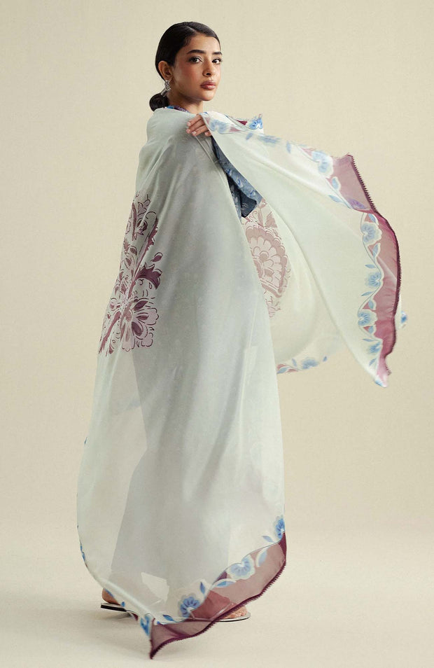 Zara_Shahjahan - Coco Prints'25 Vol-4 by Zara Shahjahan Printed Lawn Suits Unstitched 3 Piece - Summer Collection - aubranz.com