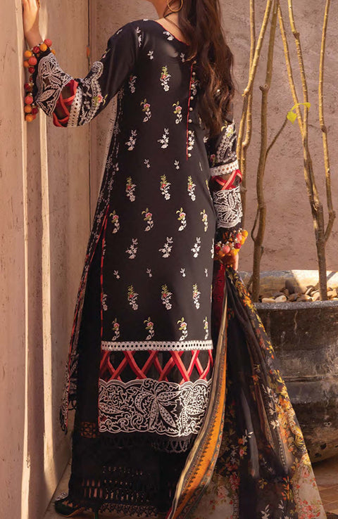Annus Abrar - Neroli Luxury By Annus Abrar Lawn Suit'24 Unstitched 3 Piece Suit Summer Collection - aubranz.com