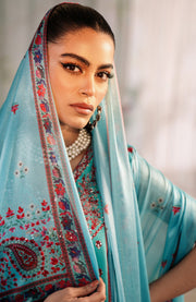 Binilyas - La'Hira Spring Summer By Bin Ilyas Lawn Collection'24 Unstitched 3 Piece Summer Collection - aubranz.com